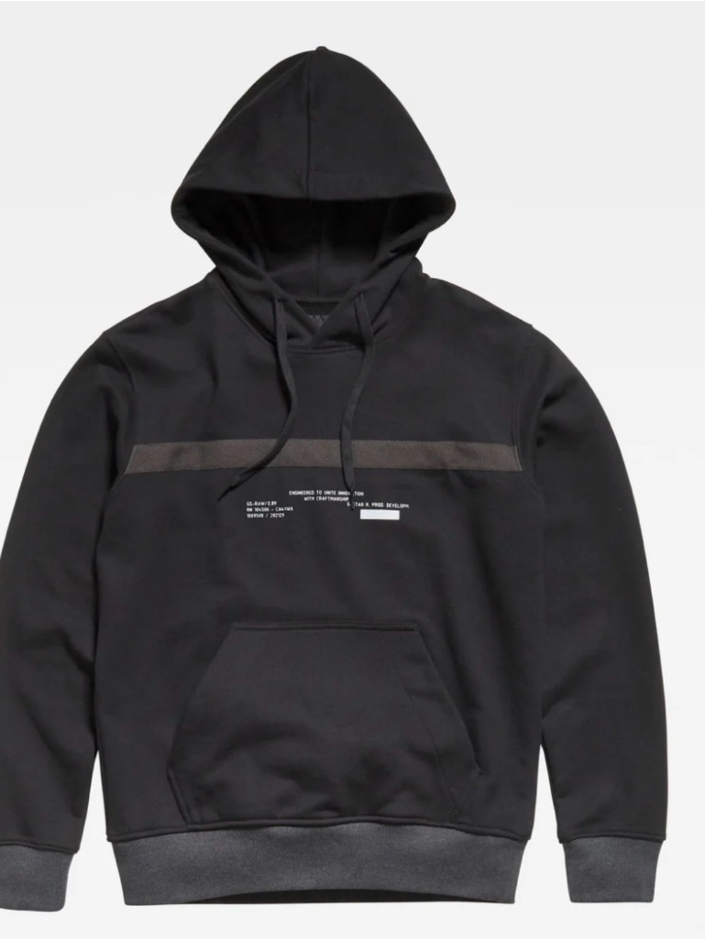 Unisex Tape Hooded Sweater ( Large)